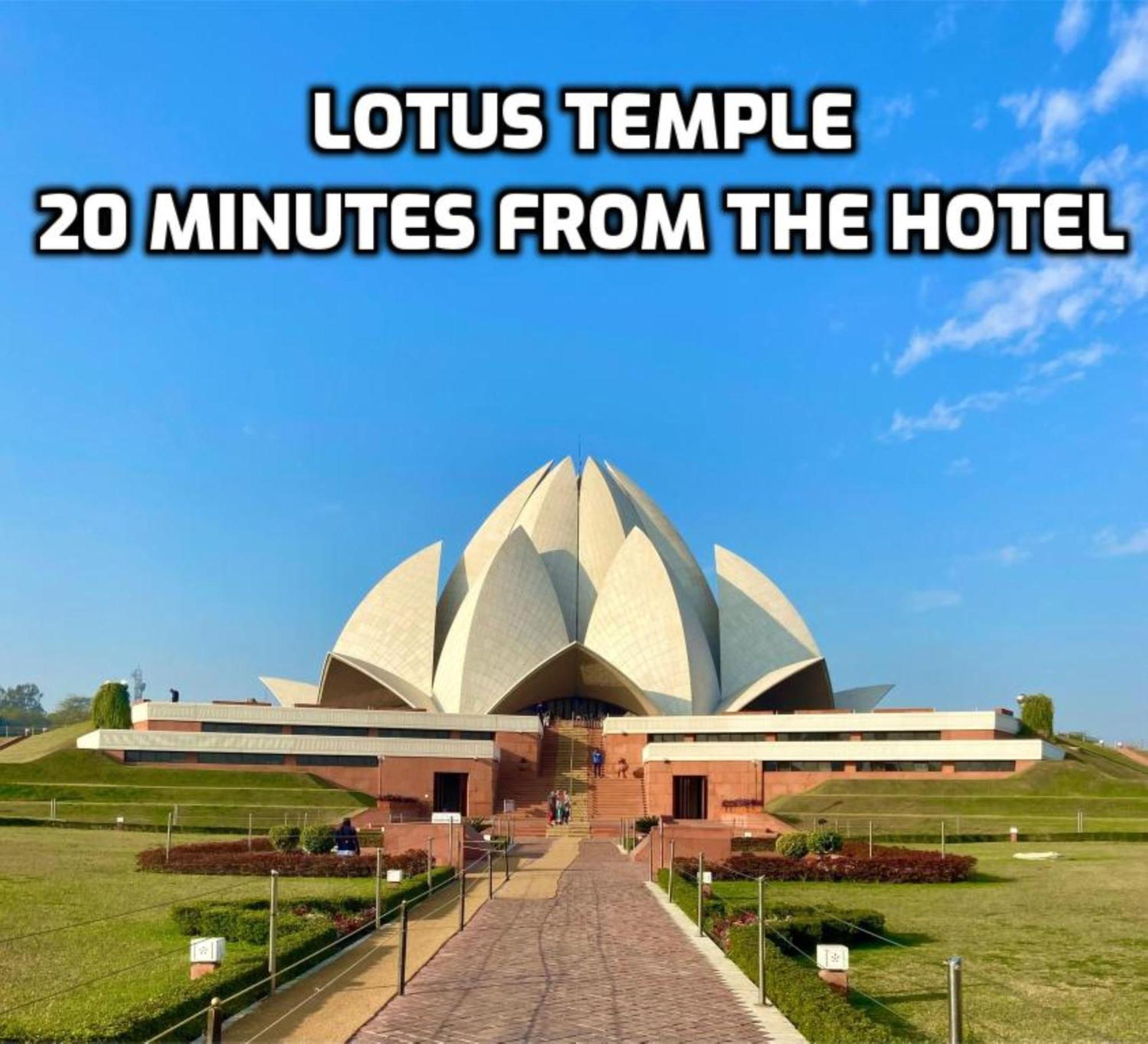 Hotel Le Grand - Walk-In From Rk Ashram Metro Station New Delhi Exterior foto
