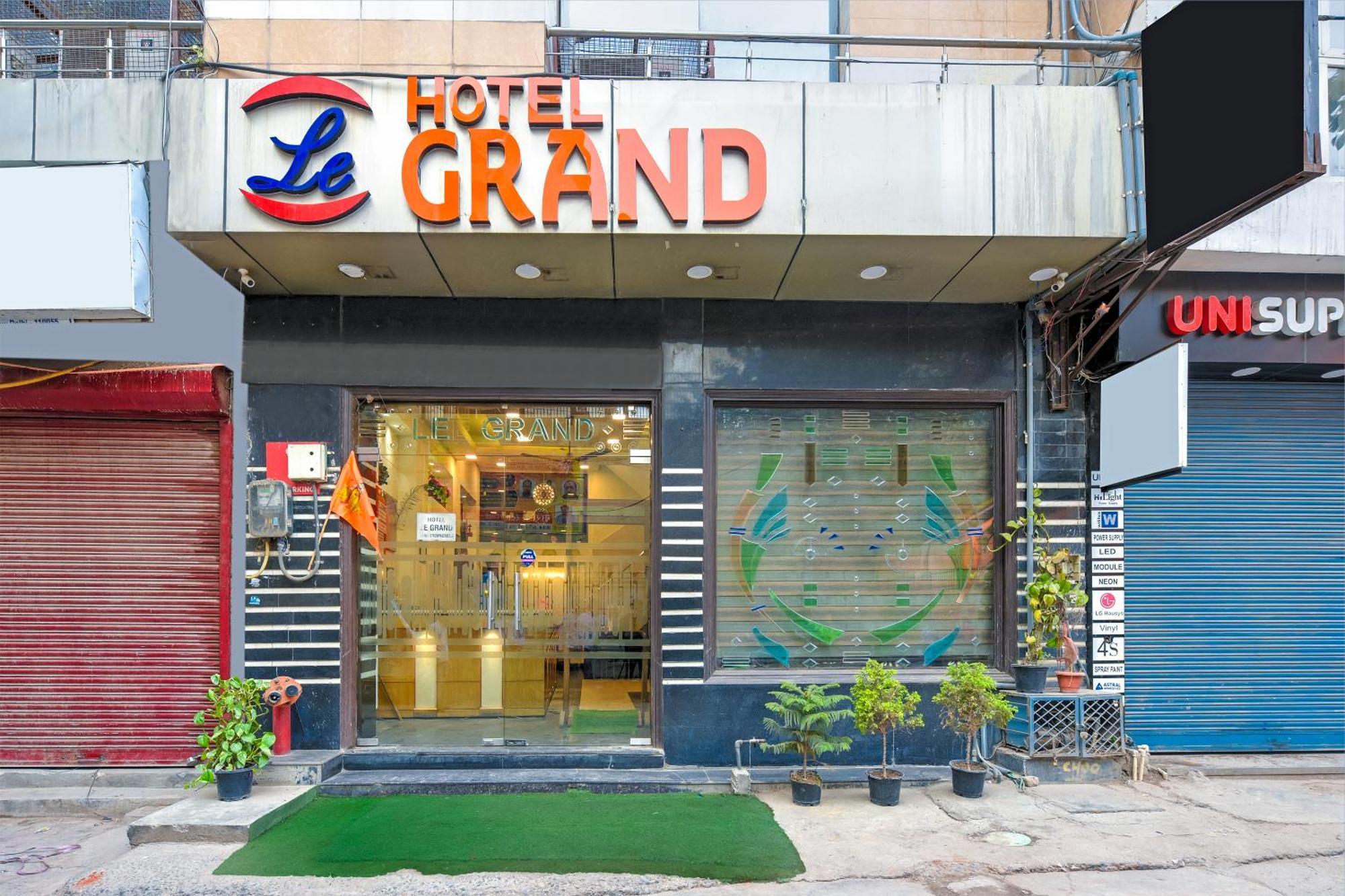 Hotel Le Grand - Walk-In From Rk Ashram Metro Station New Delhi Exterior foto